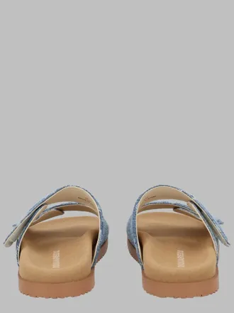 Dsquared2 Double Band Cotton Sandals - Multicolor