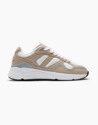 Unseen Footwear Mens Unseen Runa Trainers Beige/Grey/White - Tan - Size: 10