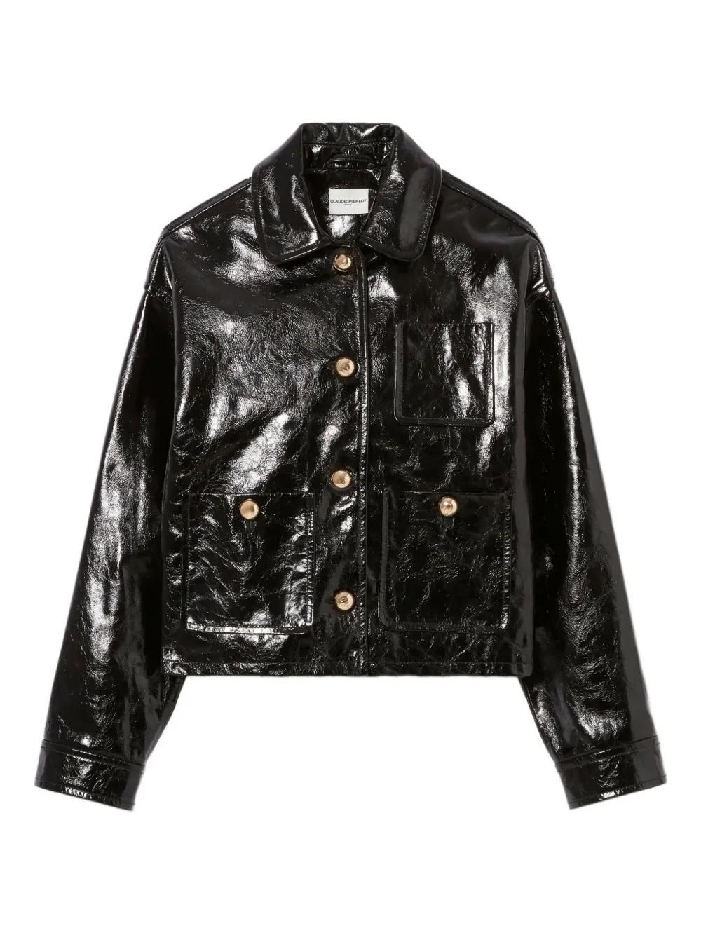 Bomber Claudie Pierlot Veste En Cuir Veste Bomber Cuir Jean Toto