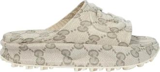 Gucci Heren, Schoenen, Beige, Maat: 47 EU