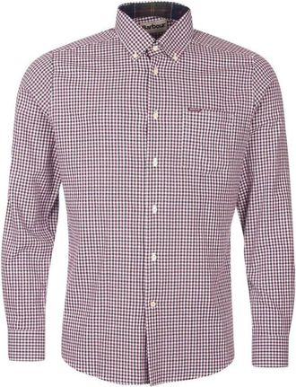 Barbour Camicia Quadretti - Heren - Casual Overhemden - Rood - XL - Katoen - Overhemden