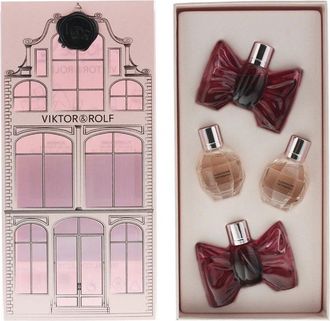 Viktor & Rolf Womens Victor & The House Miniature Gift Set 2 X 7ml Flowerbomb EDP + 2 X 7ml - One Size