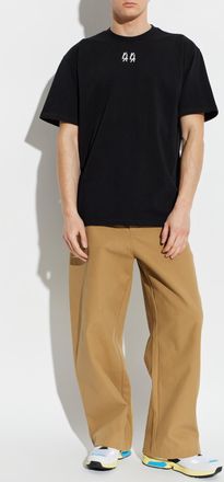 44 Label Group T-shirt With Logo, Mens, Black