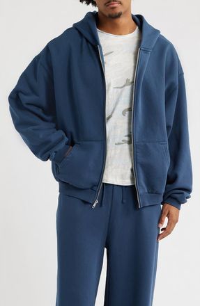Elwood Core Zip Hoodie in Midnight at Nordstrom, Size Xx-Large