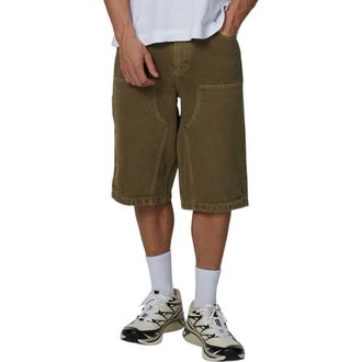 Good For Nothing Carpenter Denim Shorts. in Brown at Nordstrom, Size Xx-Large Uk