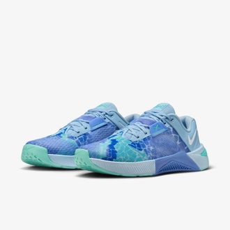 Nike MetconAMP HQ2621-400 Sneakers Womens Ice Blue Workout Shoes MEW2176