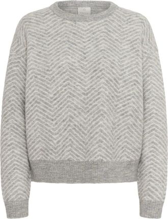 Kaffe Truien & Vesten, Dames, Grijs, XL, KAbitzy Pullover