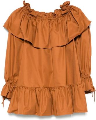 Saint Laurent Mujer, Vestidos, Marr&oacute;n, Talla: S