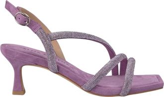 Alma En Pena Sandalen met bandjes - Dames - Sandalen met hakken - Paars - 40 EU - Schoenen