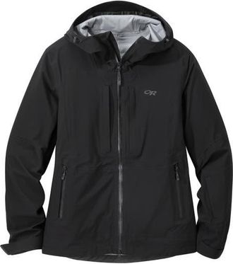 Outdoor Research Carbide Waterproof Jacket in Solid Black at Nordstrom, Size X-Small