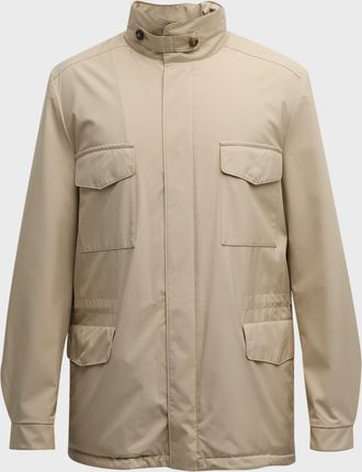 Loro Piana Mens Traveler Windmate Storm System Jacket