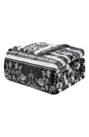 Luxury Home Ultrasoft Plush Throw Blanket in Odelia at Nordstrom Rack, Size Queen