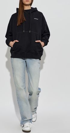 Off-white Hoodie, Womens, Black