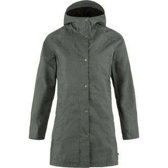 Fj&auml;llr&auml;ven Womens Karla Hydratic Jacket In Basalt