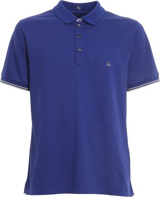 Fay Logo lettering embroidery polo