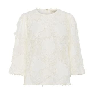 Cream Overhemden, Dames, Wit, 2Xl, Blouse