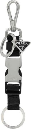 Prada Keyrings, male, Black, Size: ONE SIZE Portachiavi