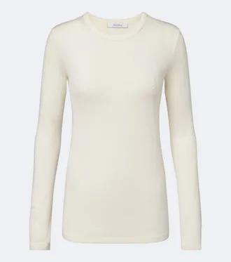 Max Mara Virgin wool jersey top