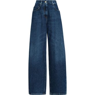 Brunello Cucinelli Authentic denim trousers in Dark Denim at Nordstrom, Size 38 It