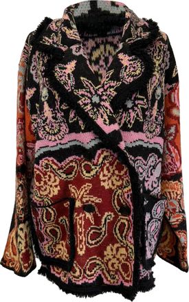 Farm Rio Farm Rio Sweet Mermaids Blazer in Multicolor Wool