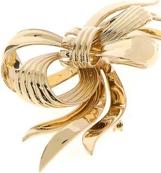 Miu Miu Womens Gold Metal Pin Oro Ottone Spille Accessory