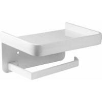 OEM (blanco) Soporte De Aluminio Para Papel Higi&eacute;nico De Pared Para Ba&ntilde;o Y Cocina - Crezuo