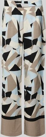 b.young B.Young Relaxed Fit Stoffhose mit elastischem Bund Modell Favia in Taupe, Gr&ouml;&szlig;e 42