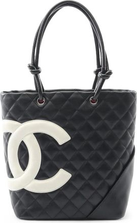 Chanel 2003-2004 Medium Cambon Ligne tote bag - Black