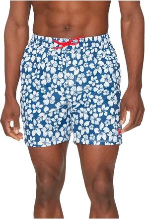 Guess herenzwempak met bloemenprint