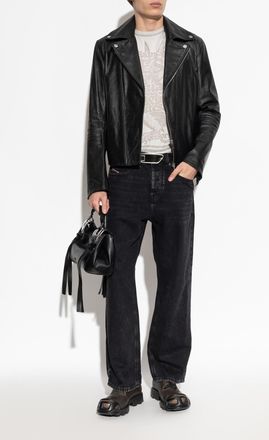 Diesel Jeans 2001 D-MACRO, Mens, Black