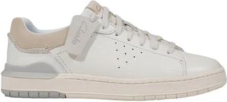 Clarks Un Plaza Sneaker Casual Comfort - Heren - Sneakers - Wit - 41 EU - Leer - Schoenen