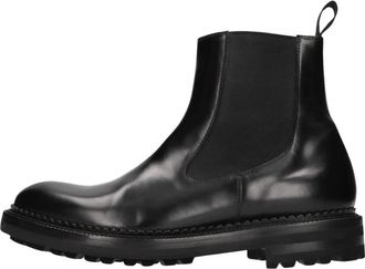 Green George Beatles Enkellaars - Heren - Chelseaboots - Zwart - 42 EU - Leer - Schoenen