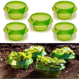 OEM 6 Fundas Protectoras Para Plantas De Hortalizas Contra Babosas, Collares Para Caracoles, Protectores De Jard&iacute;n