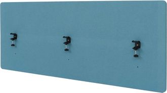 Hhg [nunca Usado] Separador Ac&uacute;stico De Mesa Hhg-943, Biombo De Oficina Para Escritorio Y Tabl&oacute;n De Anuncios, De Doble Pared De Tela/tejido, 60 X 160 Cm, 
