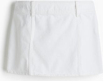 H&M Minijupe - White