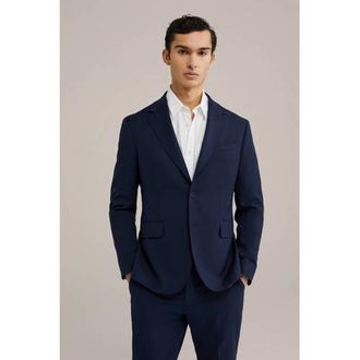 WE Fashion colbert donkerblauw