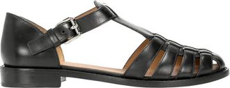 Churchs Black Leather Sandals