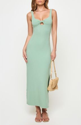 L*Space Alexis Cover-Up Midi Dress in Celadon at Nordstrom, Size Medium