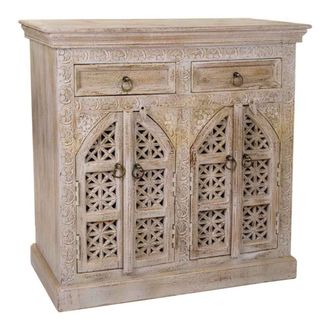 Wanderlust Deco Recibidor beige 90x45x90h cm
