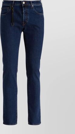 Incotex denim trousers with belt loops