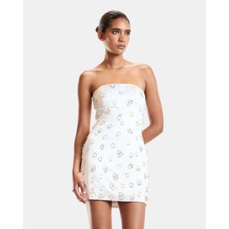 Cynthia Rowley Embellished Ring Dress