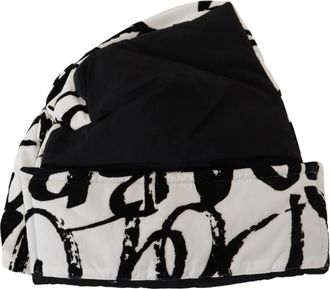 Dolce & Gabbana Abstract Print Beanie - Dames - Hoeden - Veelkleurig - ONE Size - Nylon - Accessoires