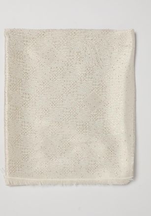 Emporio Armani Sciarpa Emporio Armani in misto viscosa con paillettes ricamate