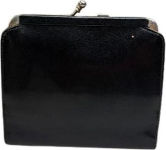 Celine Pre-owned Kiss Lock Wallet - - Pre-owned - Donna - Nero - ONE SIZE
