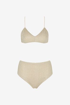 Os&eacute;ree Bikini aus Lurex Lumi&egrave;re