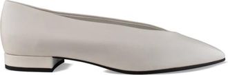 Loro Piana Rebecca Ballet Flat - Dames - Ballerinas - Wit - 35 EU - Katoen - Schoenen
