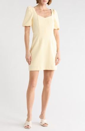 French Connection Berina Whisper Shift Dress in Butter Yellow at Nordstrom Rack, Size 6