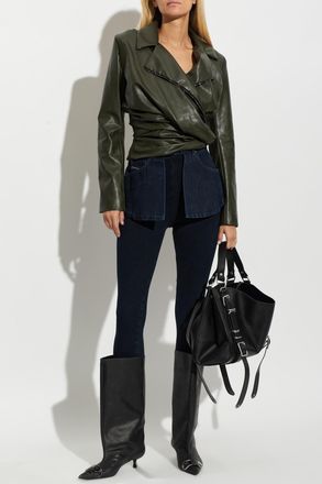 Diesel D-SPIKA-FSJ2 Trousers, Womens, Navy Blue