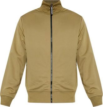 Palm Angels zip-fastening high-neck sweatshirt - Green