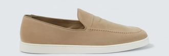 Churchs Peebles suede penny loafers